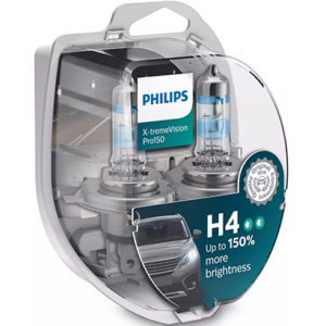 12342XVPS2 - PHILIPS H4 X-treme Vision Pro150 12V 60/55W Έως 150% Περισσ.Φως - Image 1