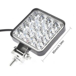 FLED32583 - ΜΙΝΙ ΑΔΙΑΒΡΟΧΟΣ ΠΡΟΒΟΛΕΑΣ LED 48W 12 - 24 vDC 1 τεμάχιο - Image 3