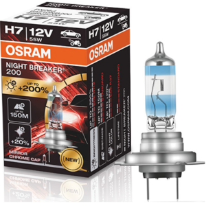 64210NB220 - OSRAM Λάμπα 12V Night Breaker 220 +220% H7 55W PX26d - Image 2