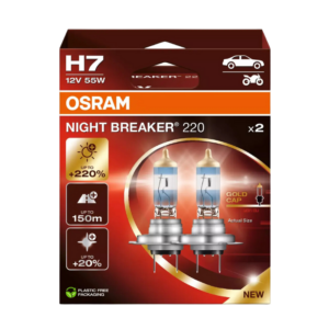 64210NB220-2HB - OSRAM Λάμπες Η7 Night Breaker 220 12V 55W έως 220% Περισσ. φως - Image 1