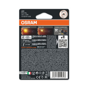 7515DYP-02B Osram LED Λάμπες W21/5W LEDriving SL κίτρινο 12V 2τμχ - Image 4