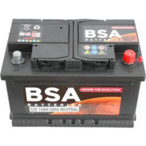 BSA_75 - BSA  Μπαταρία 12V 75Ah 680A - Image 1