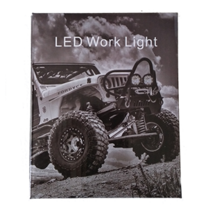 FLED1A - Φανάρι Εργασίας Led 48w, τετράγωνος προβολέας - Image 1