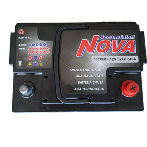 NV62R - Μπαταρία Nova 12V 62Ah 540A - Image 2