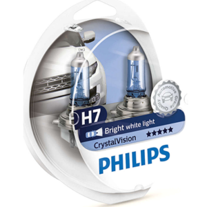 Λάμπες PHILIPS H7 Crystal Vision 12V 55W 4300K - Image 1
