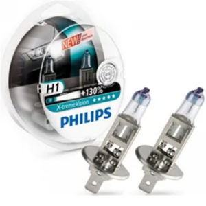 12258XVS2 - PHILIPS X-Treme Vision H1 +130% 12V 55W set - Image 1
