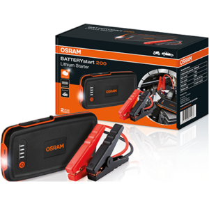 OBSL200 - Osram BATTERYstart 200 Φορητός Εκκινητής Μπαταρίας Αυτοκινήτου & Μοτοσυκλέτας 6000mAh με Power Bank / USB / Φακό 12V - Image 1